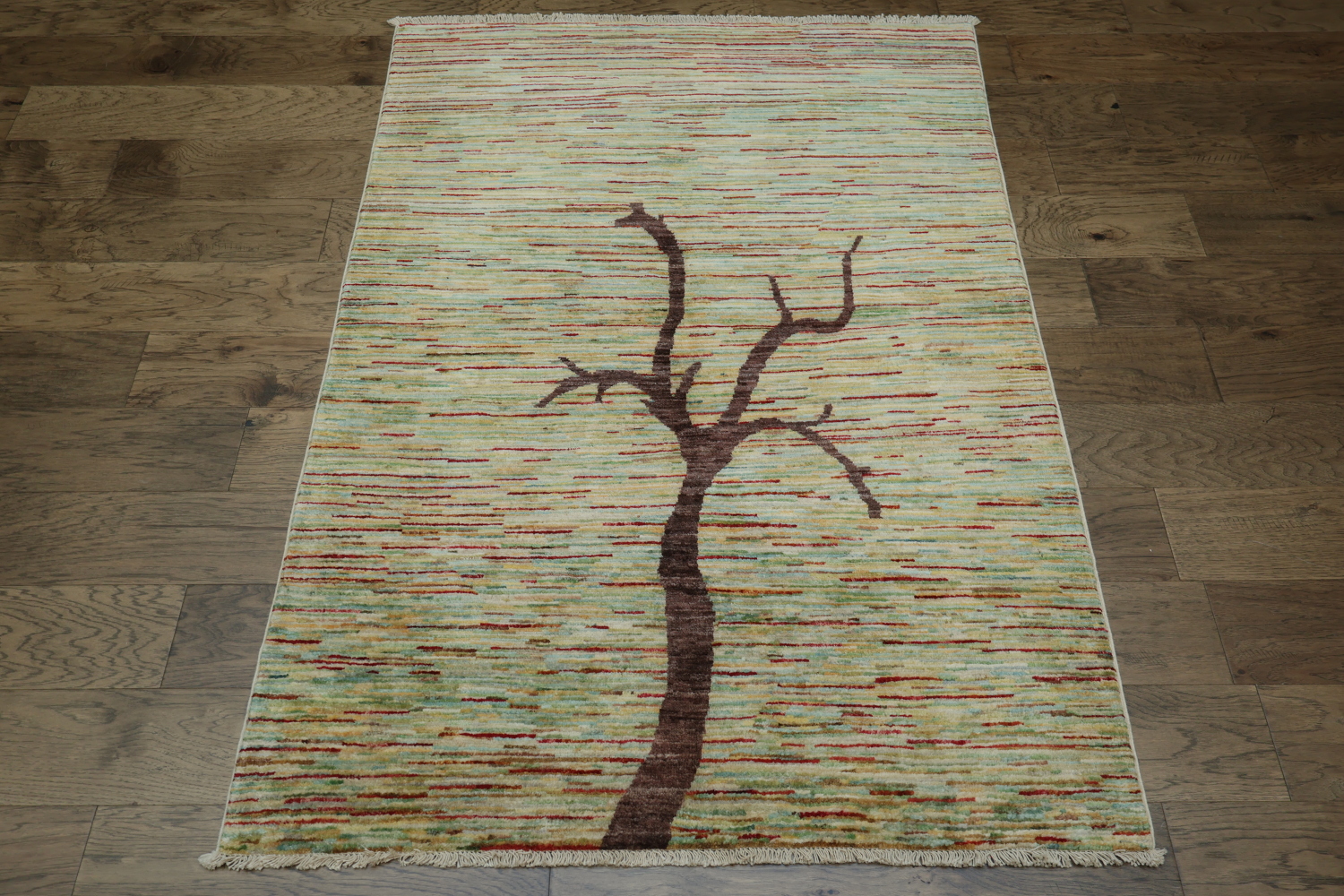 Vegetable Dye Gabbeh Kashkoli Handmade Area Rug 4x6