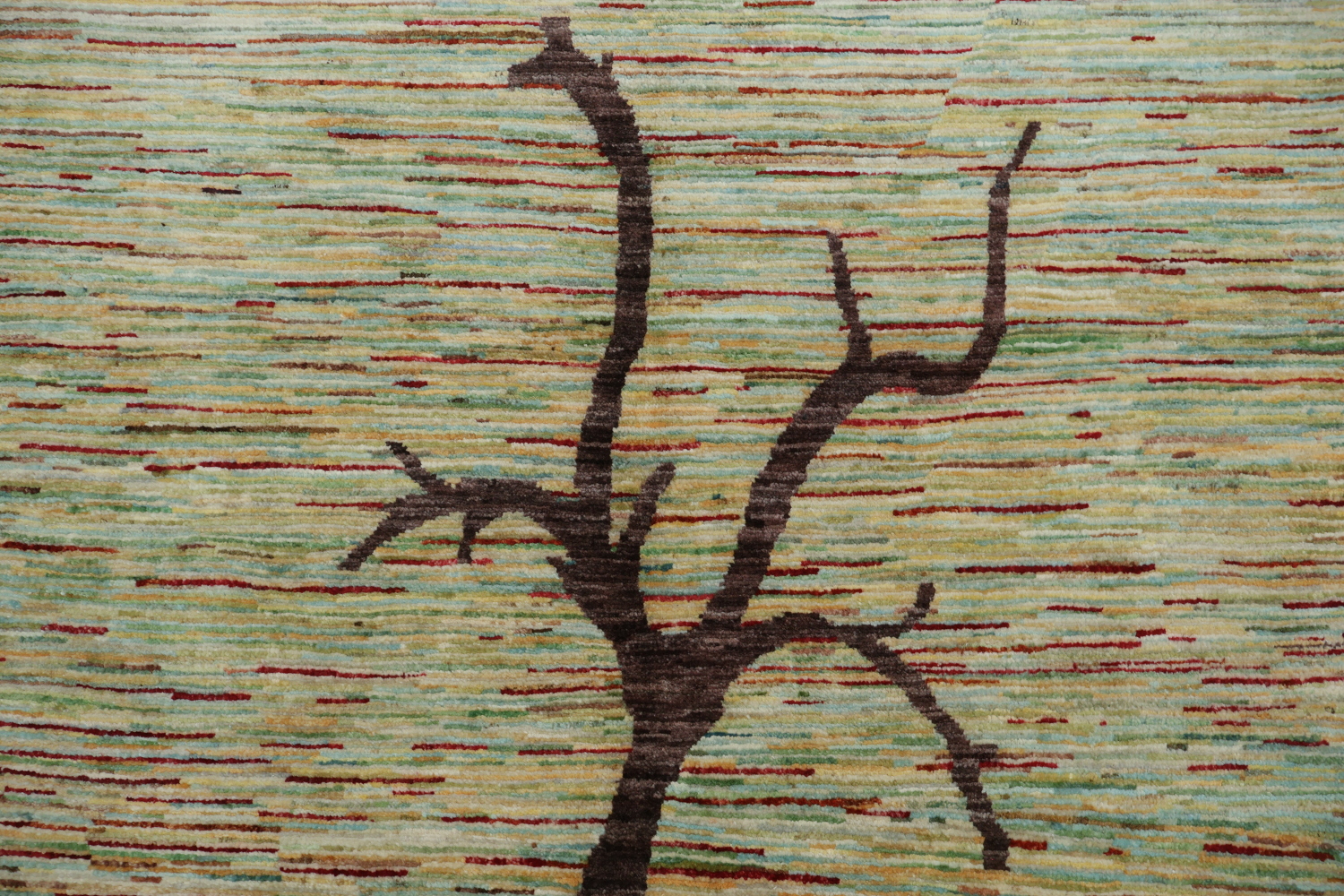 Vegetable Dye Gabbeh Kashkoli Handmade Area Rug 4x6