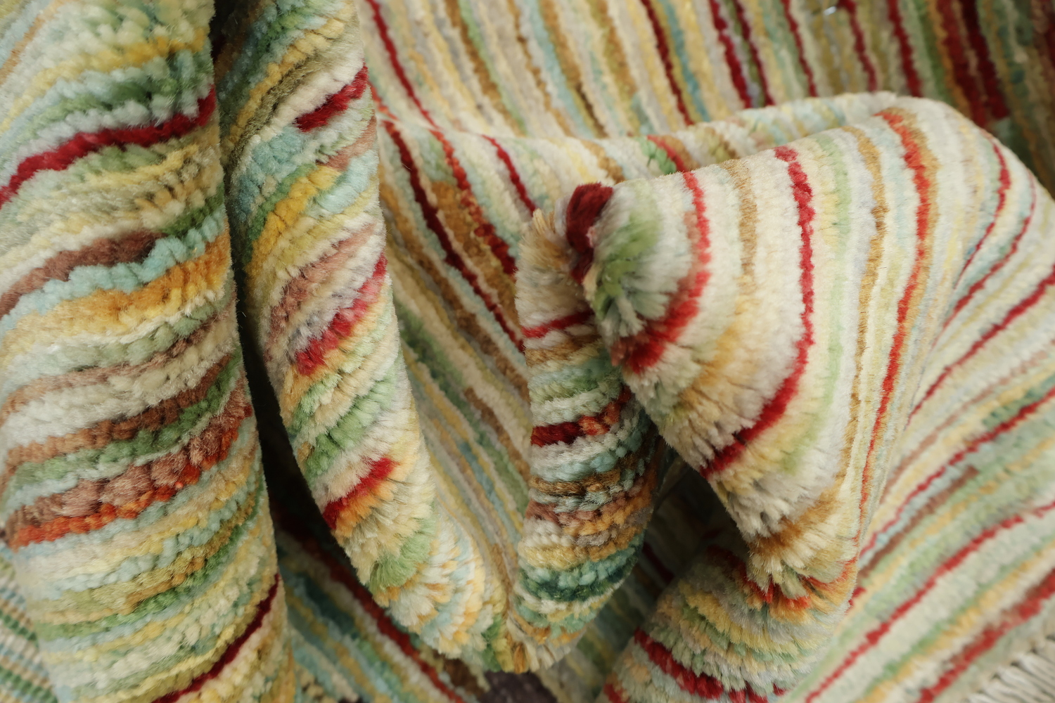 Vegetable Dye Gabbeh Kashkoli Handmade Area Rug 4x6