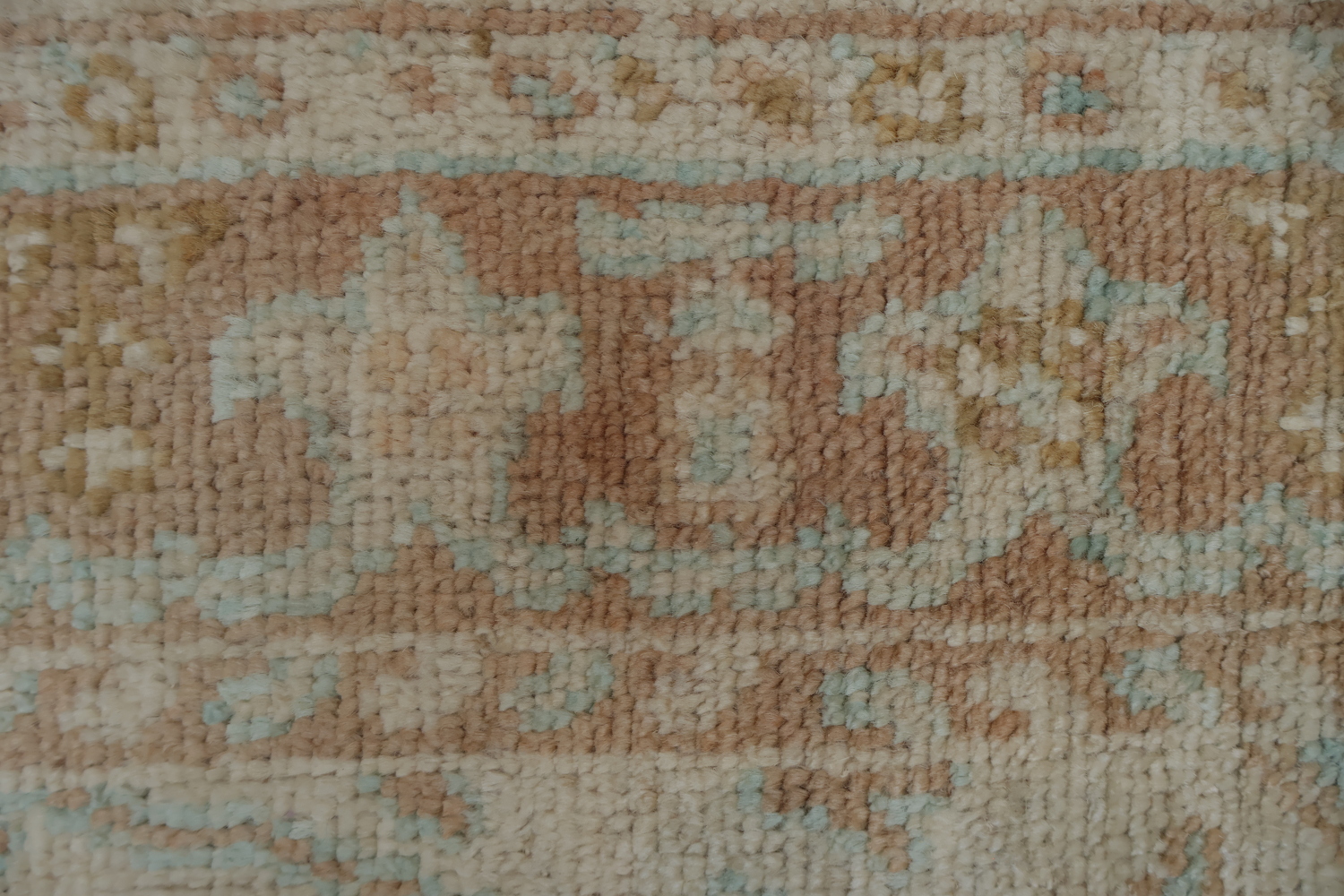 Vegetable Dye Oushak Turkish Area Rug 4x6