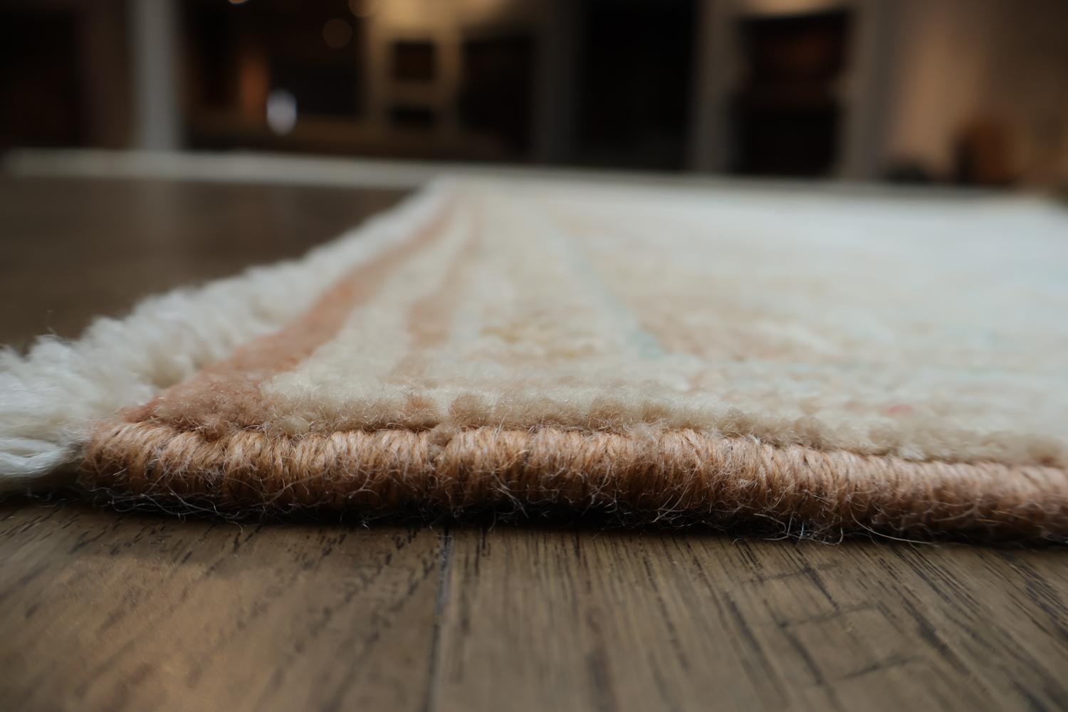 Vegetable Dye Oushak Turkish Area Rug 4x6