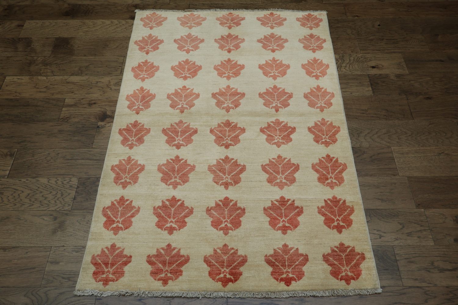 Handmade Gabbeh Kashkoli Wool Area Rug 4x6