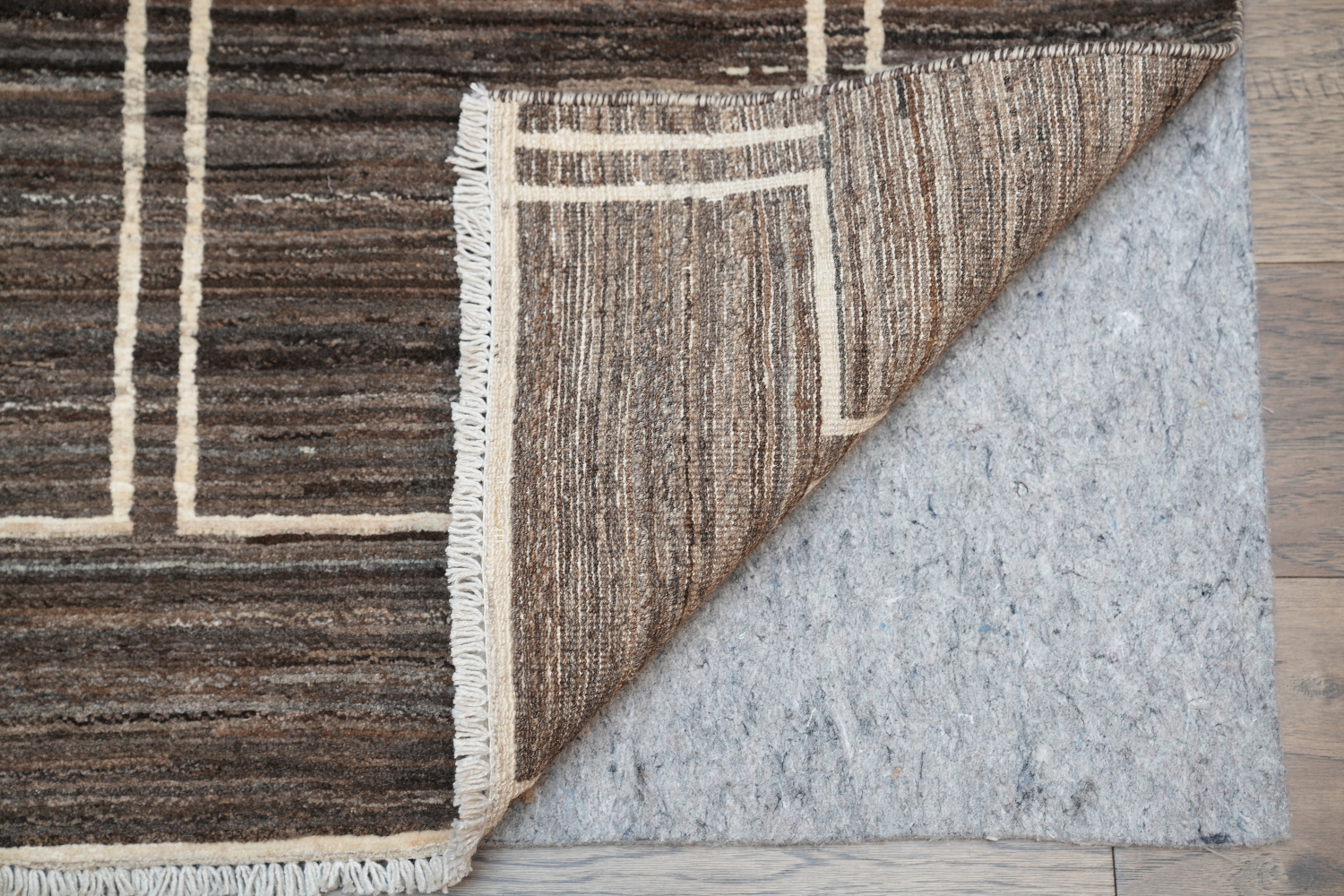 Earth-Tone Gabbeh Kashkoli Wool Area Rug 5x7