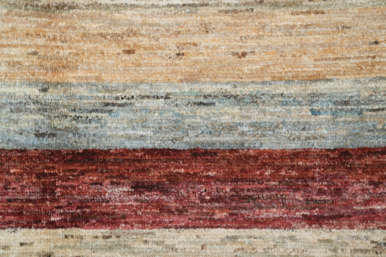 Striped Gabbeh Kashkoli Wool Area Rug 5x6