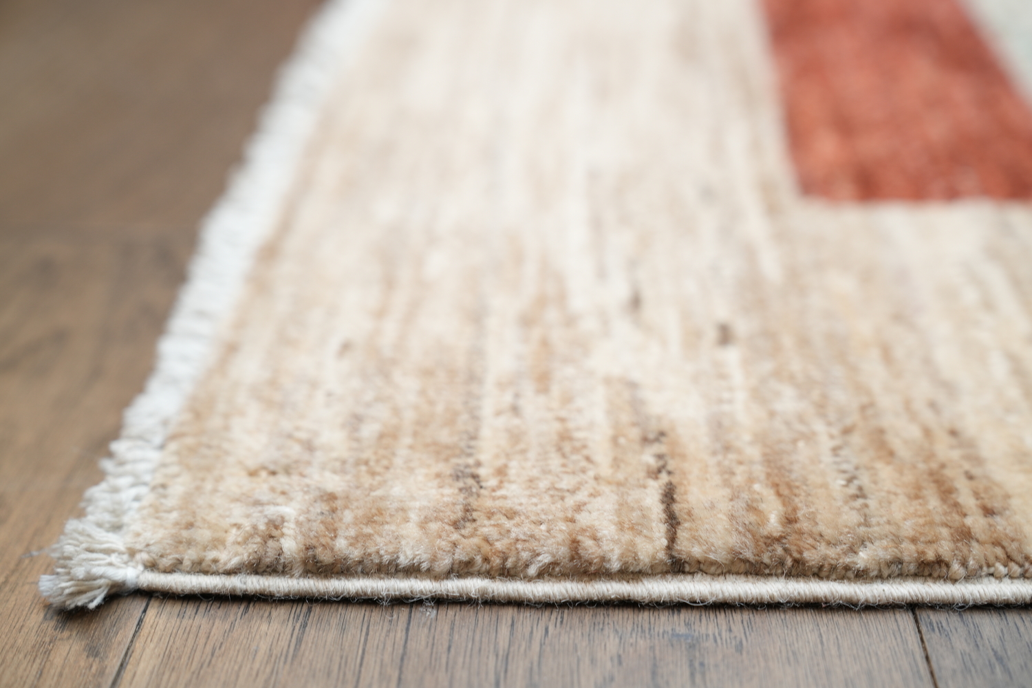 Striped Gabbeh Kashkoli Wool Area Rug 5x6