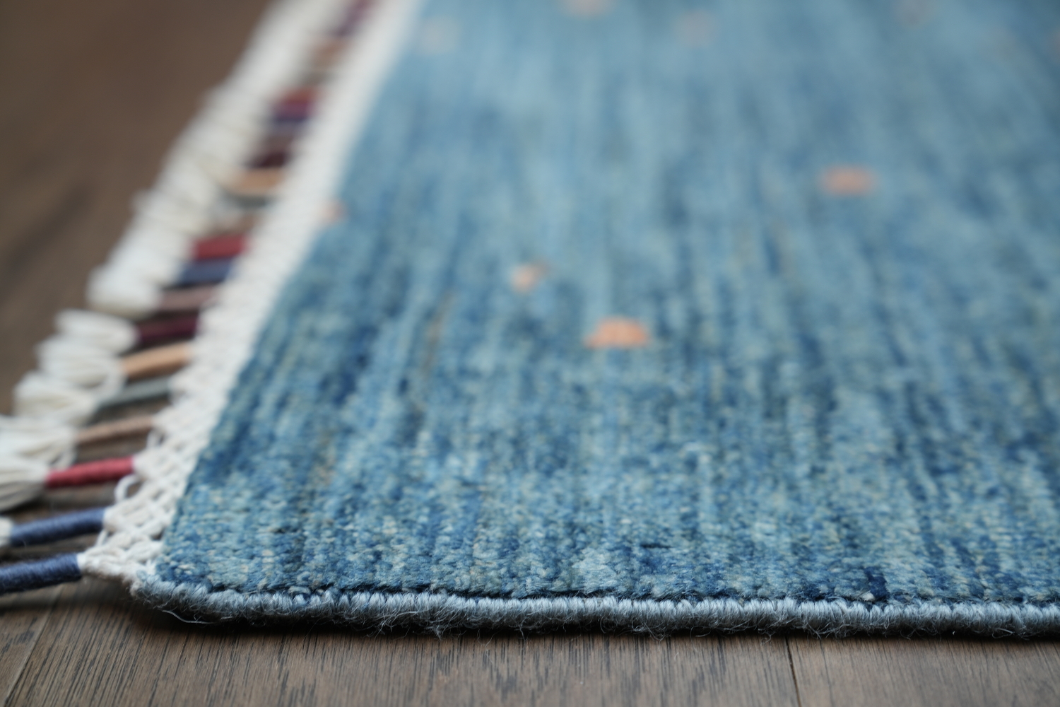 Vegetable Dye Handmade Abstract Wool Area Rug 6x8