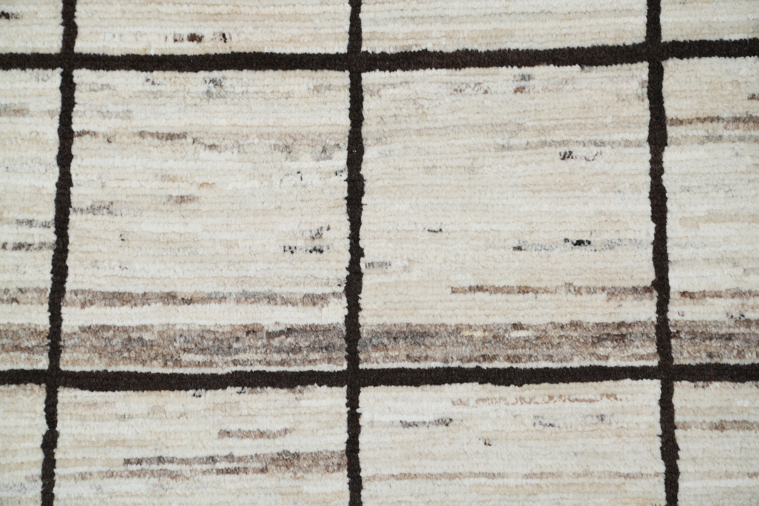 Checkered Gabbeh Kashkoli Square Area Rug 5x5