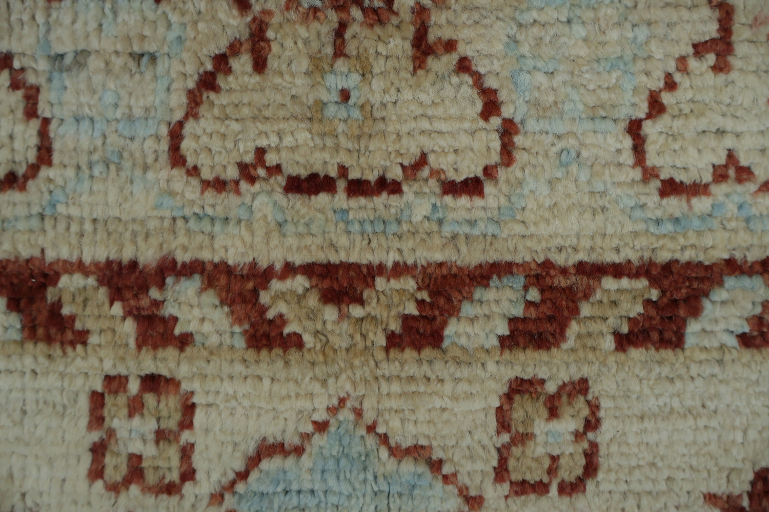Vegetable Dye Oushak Turkish Area Rug 5x7