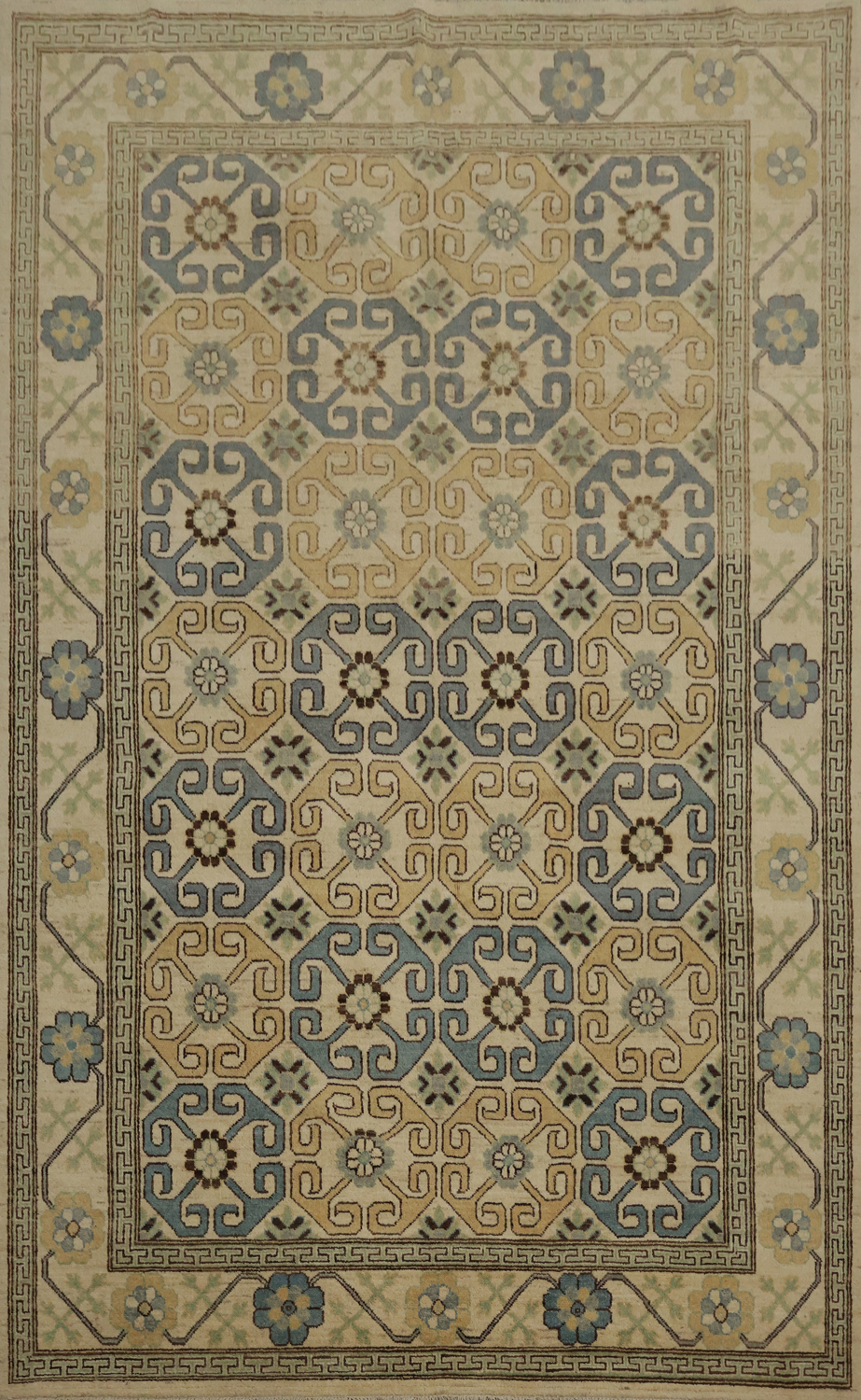Timeless Elegance Classic Khotan Area Rug 6x9