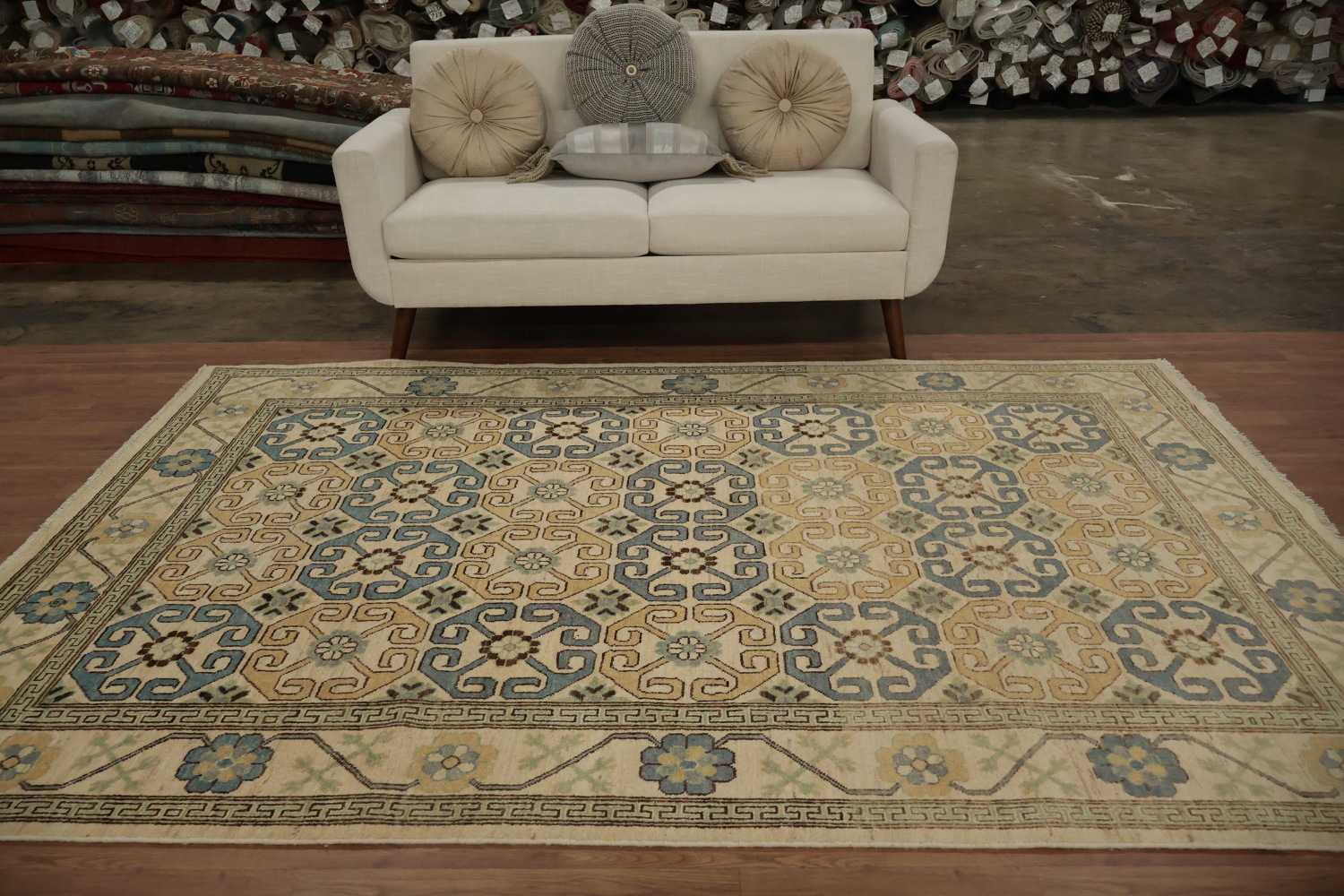 Timeless Elegance Classic Khotan Area Rug 6x9