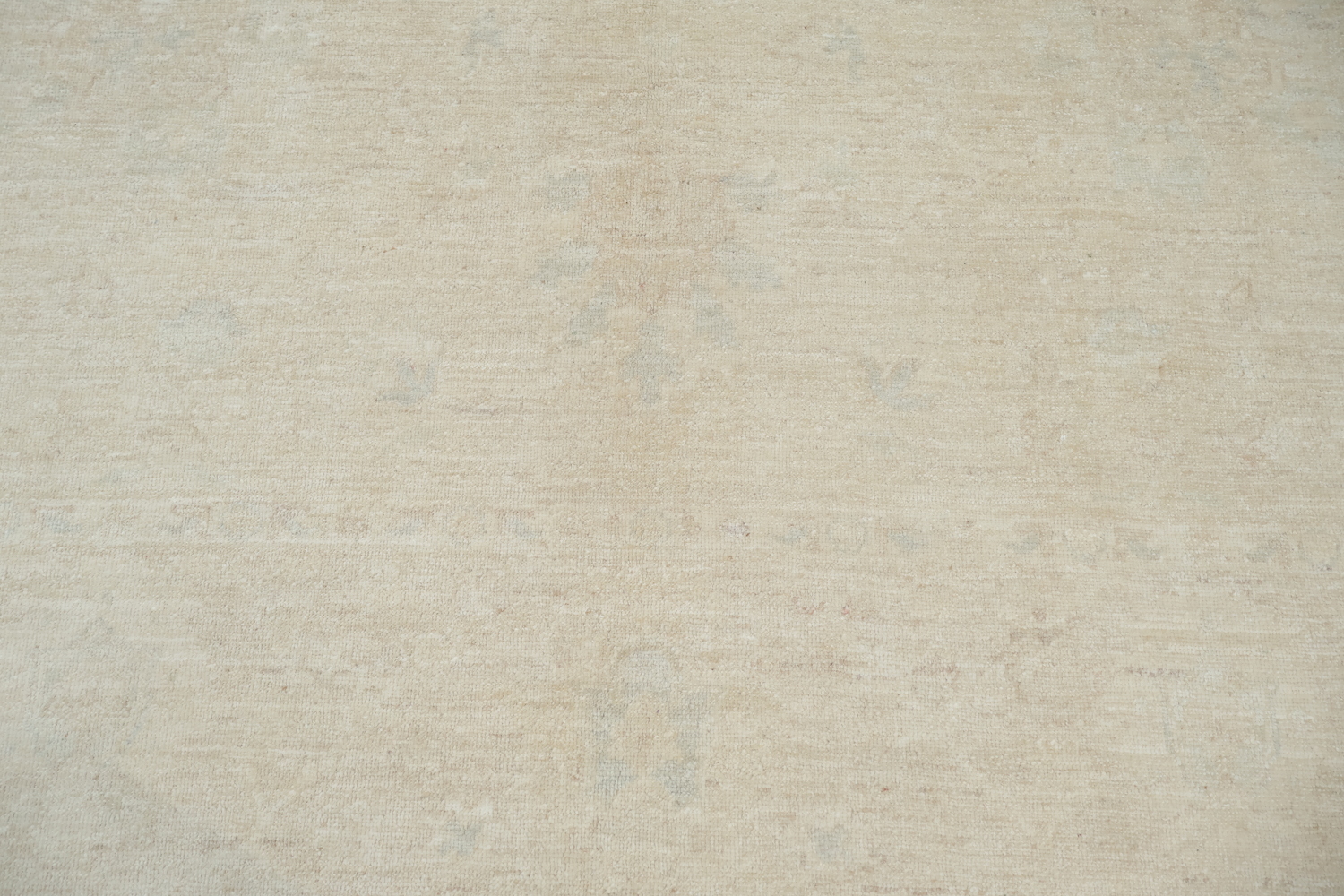 Muted Wool Oushak Turkish Area Rug 9x12
