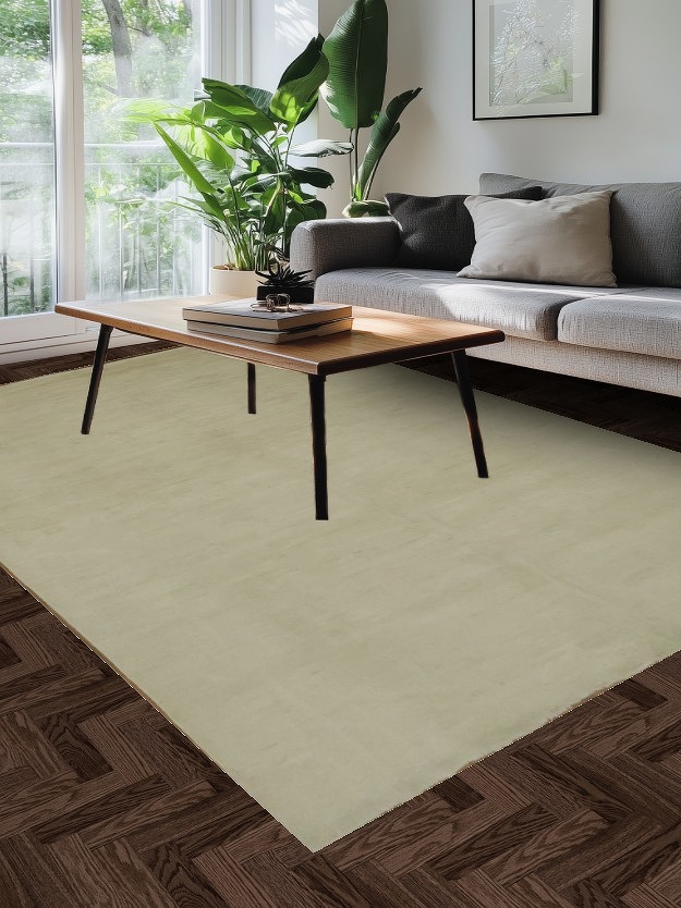 Vegetable Dye Muted Oushak Turkish Area Rug 7x10