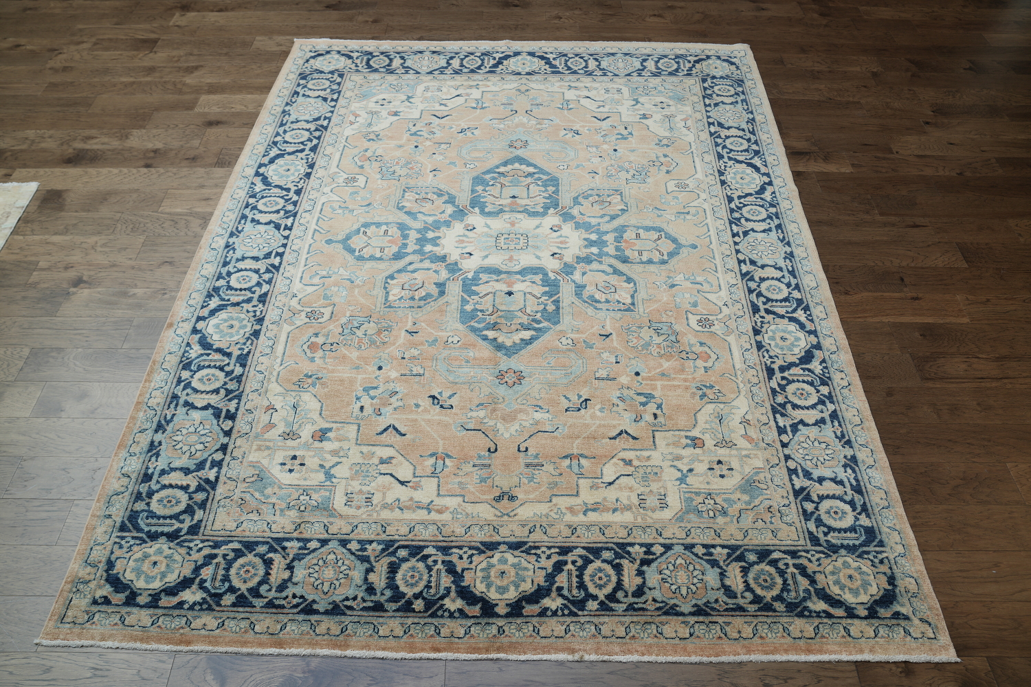 Vegetable Dye Heriz Turkish Area Rug 9x12