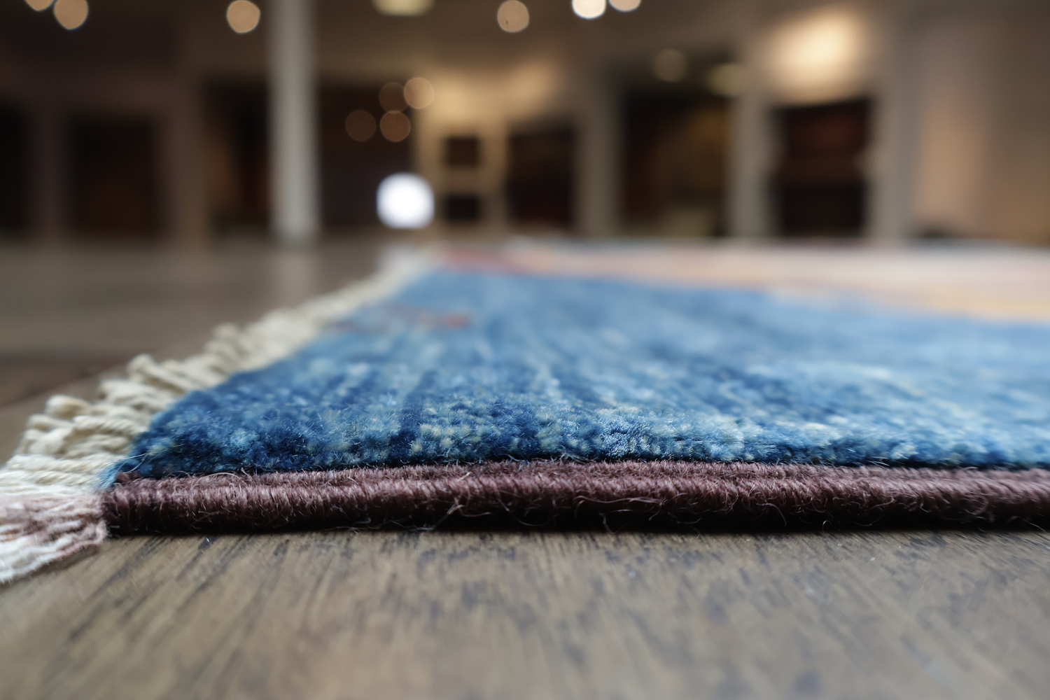 Contemporary Designer Rug Featuring Bold and Expressive Colors 6x8