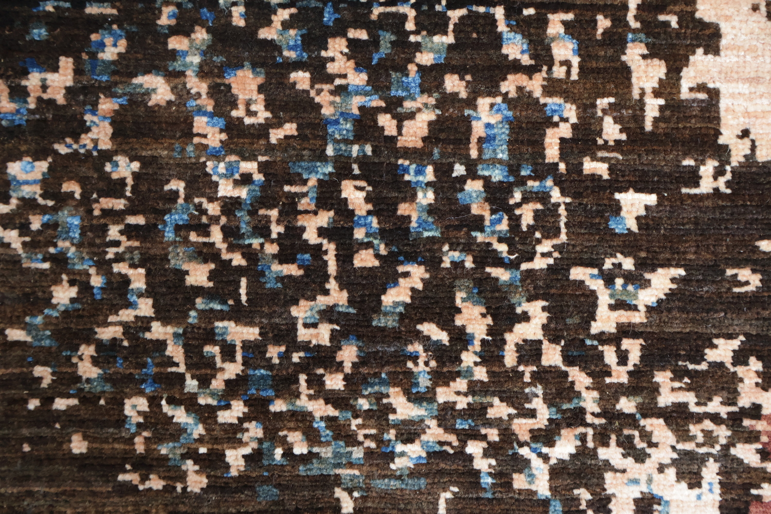 Contemporary Designer Rug Featuring Bold and Expressive Colors 6x8