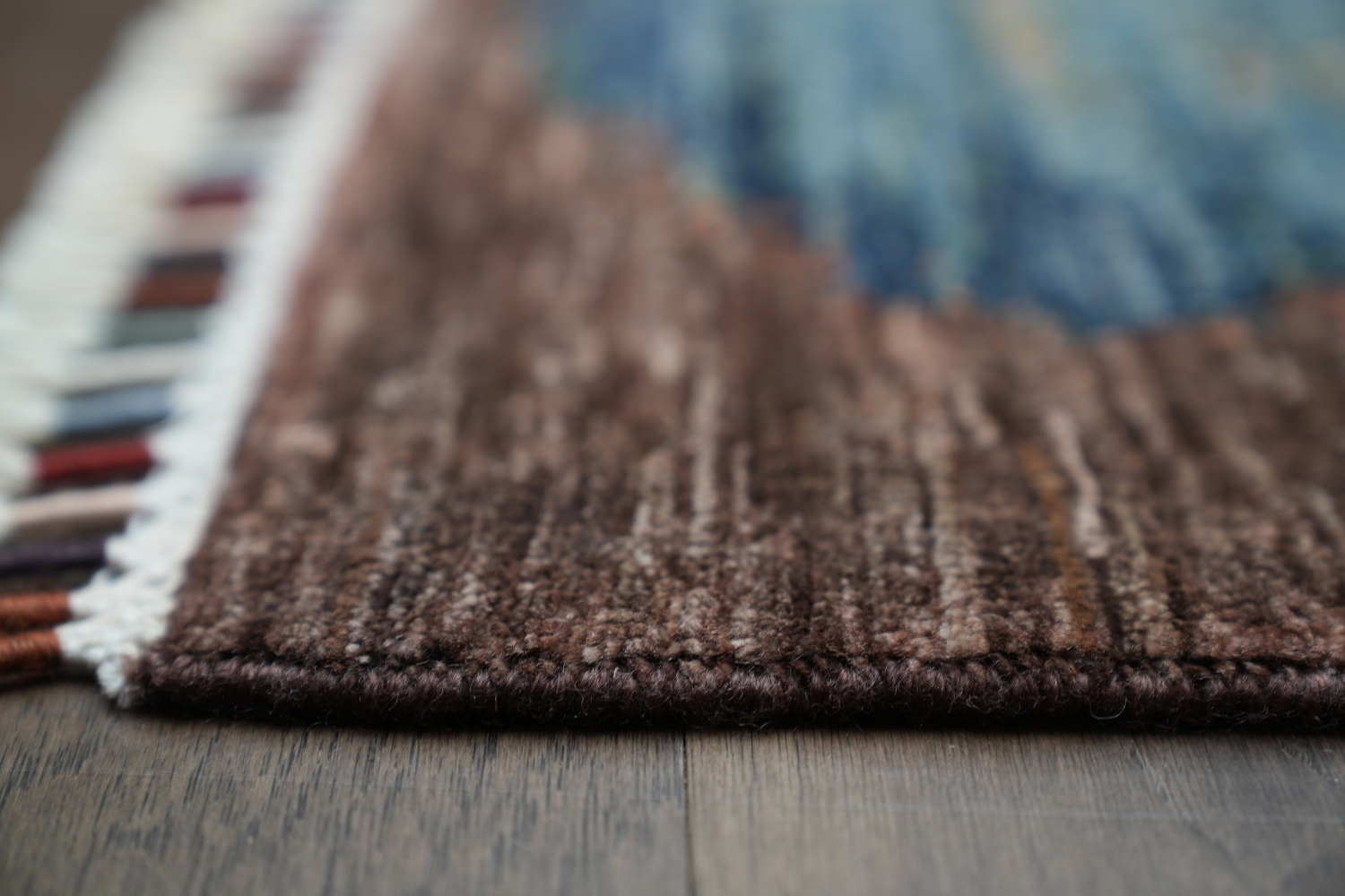 Wool Abstract Oriental Area Rug 6x8