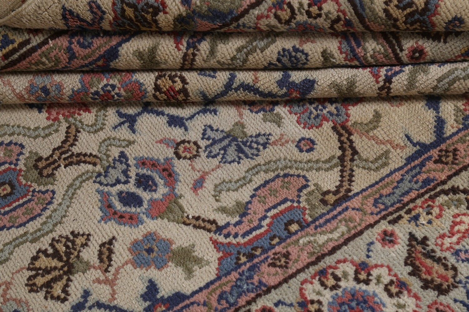 Antique Vegetable Dye Oushak Turkish Area Rug 6x10