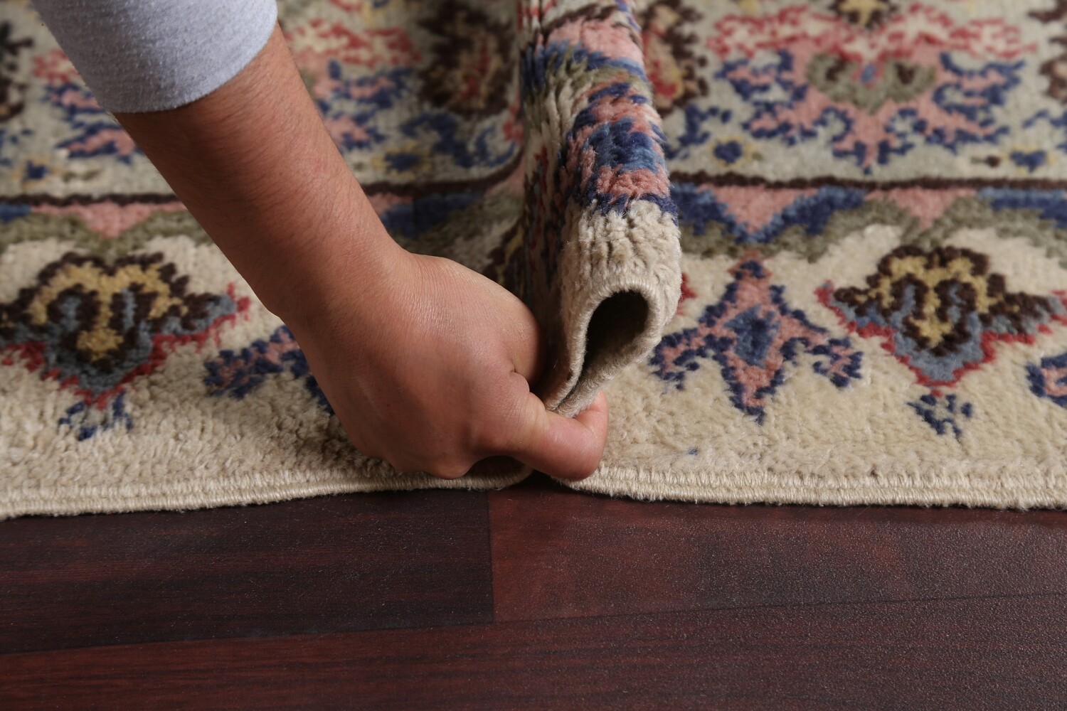 Antique Vegetable Dye Oushak Turkish Area Rug 6x10
