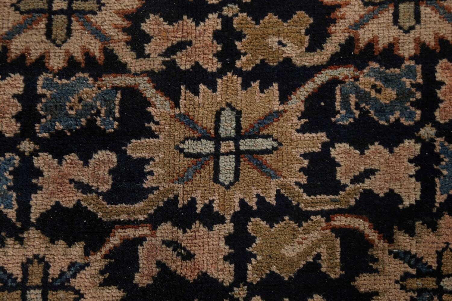 Pre-1900 Antique Vegetable Dye Bibikabad Persian Rug 10x16