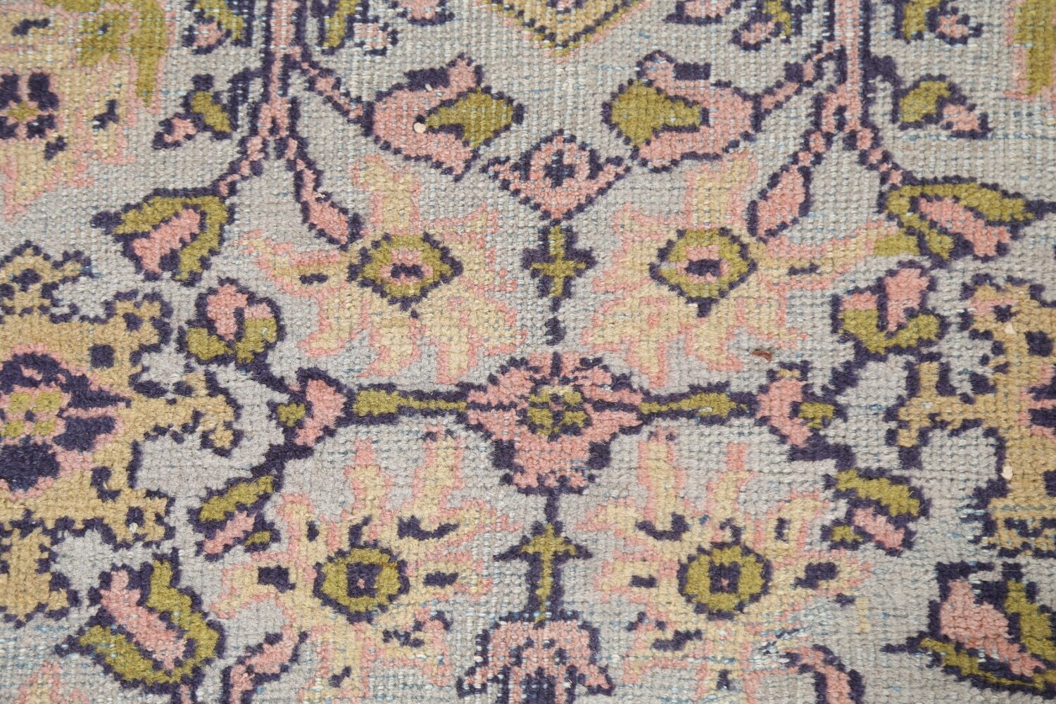 Pre-1900 Antique Vegetable Dye Sultanabad Persian Area Rug 8x13