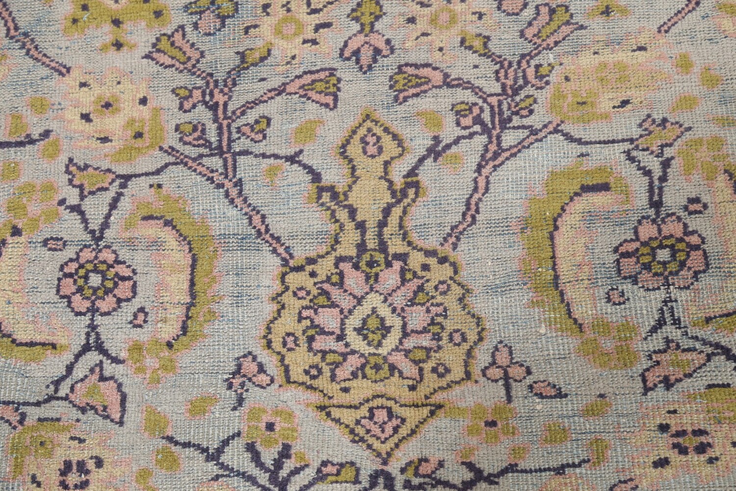 Pre-1900 Antique Vegetable Dye Sultanabad Persian Area Rug 8x13
