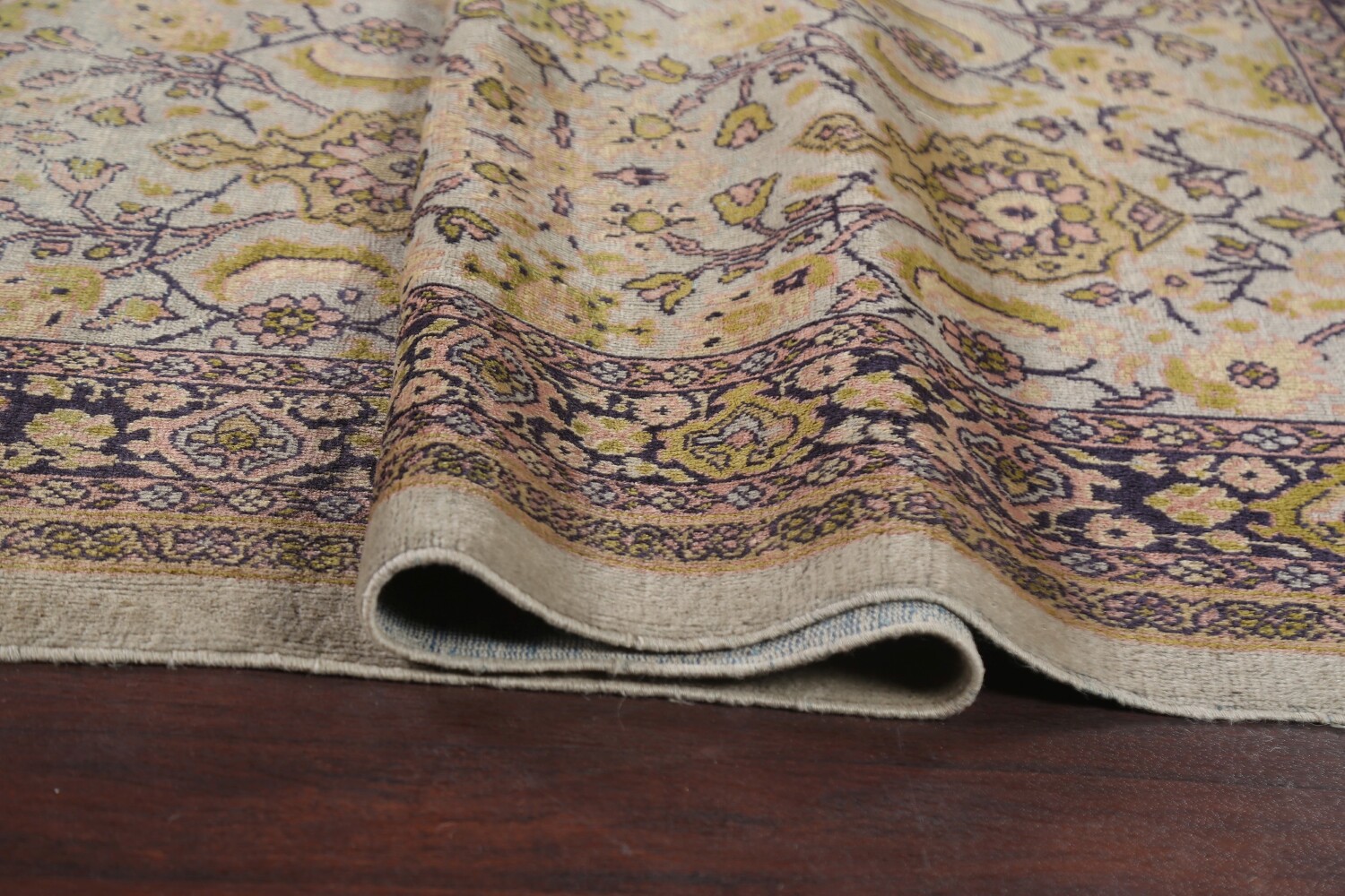 Pre-1900 Antique Vegetable Dye Sultanabad Persian Area Rug 8x13