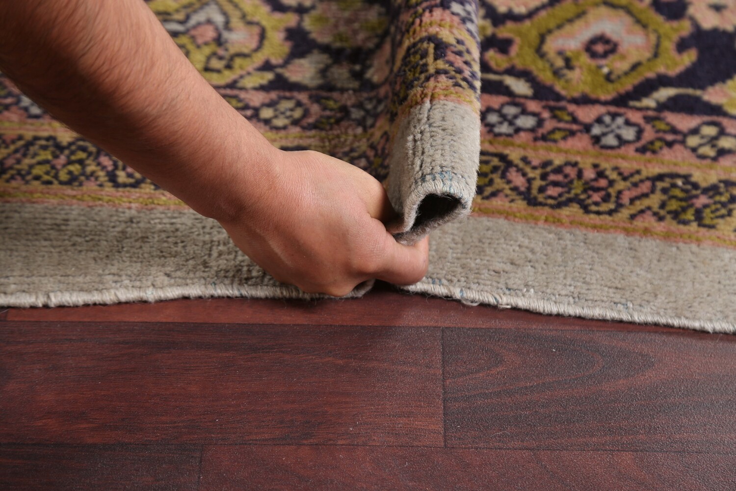 Pre-1900 Antique Vegetable Dye Sultanabad Persian Area Rug 8x13