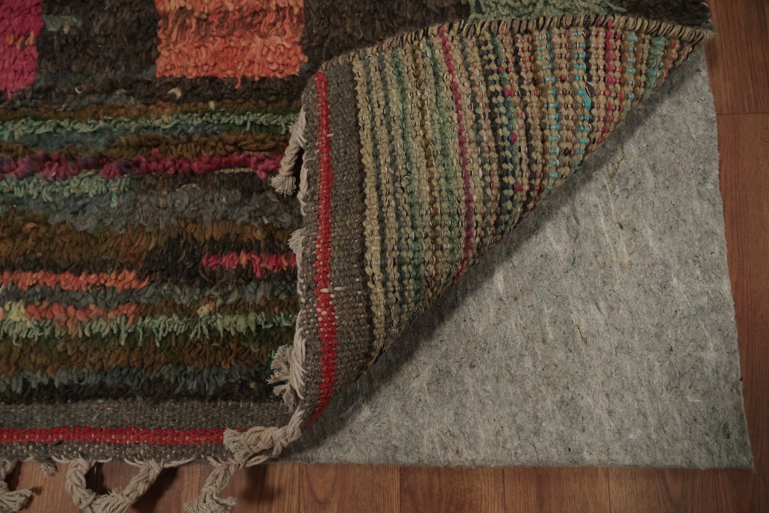 Checkered Moroccan Oriental Area Rug 8x11