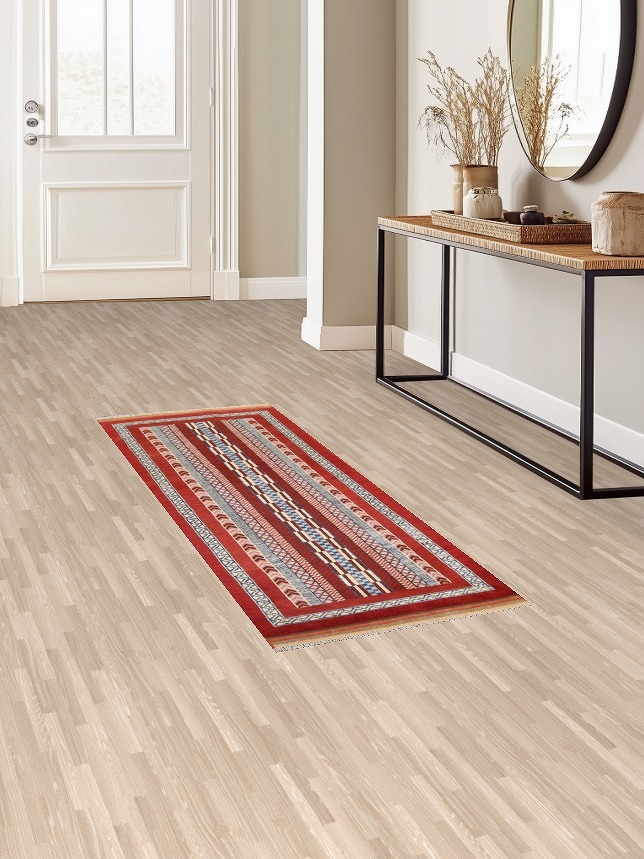 Vegetable Dye Moharramat Handmade Area Rug 3x6
