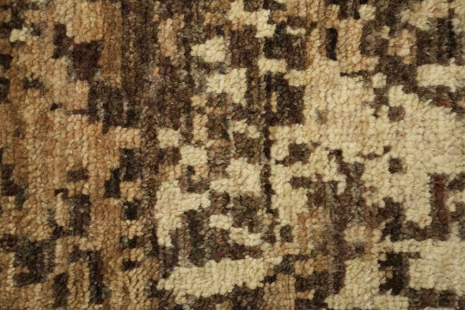 Vegetable Dye Abstract Oriental Area Rug 5x7