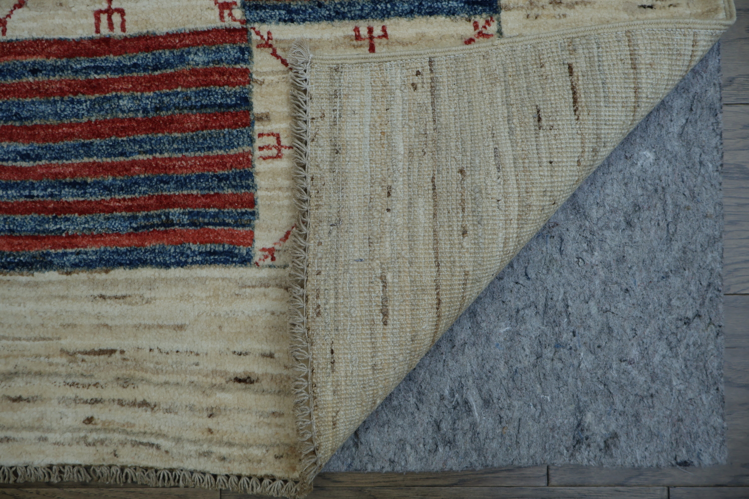 Sophisticated Striped and Geometric Checkered Area Rug  6x9