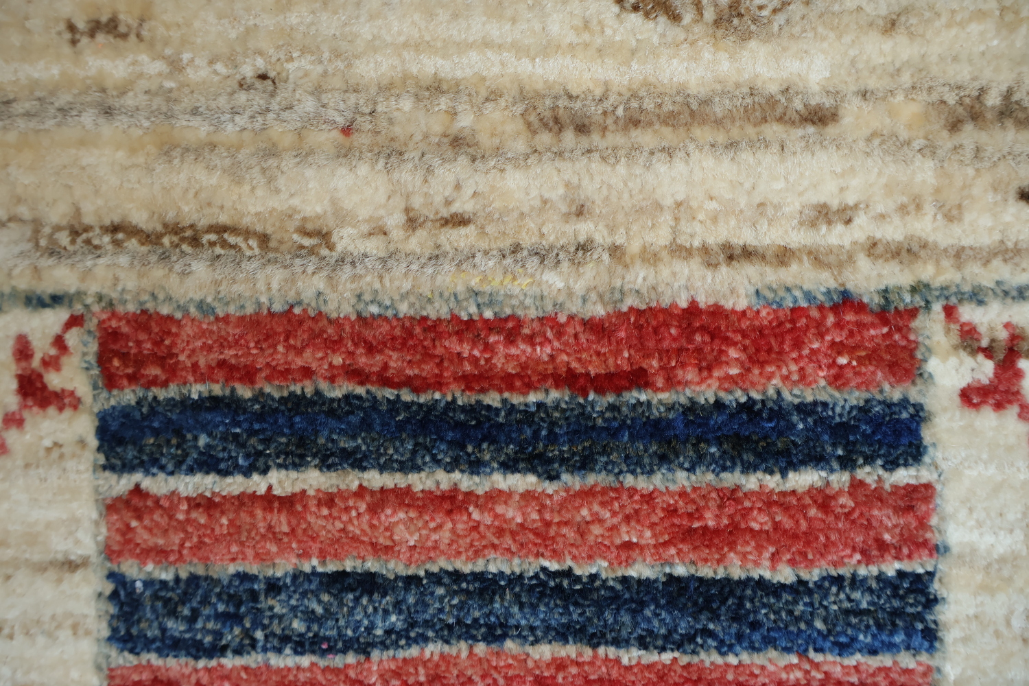 Sophisticated Striped and Geometric Checkered Area Rug  6x9