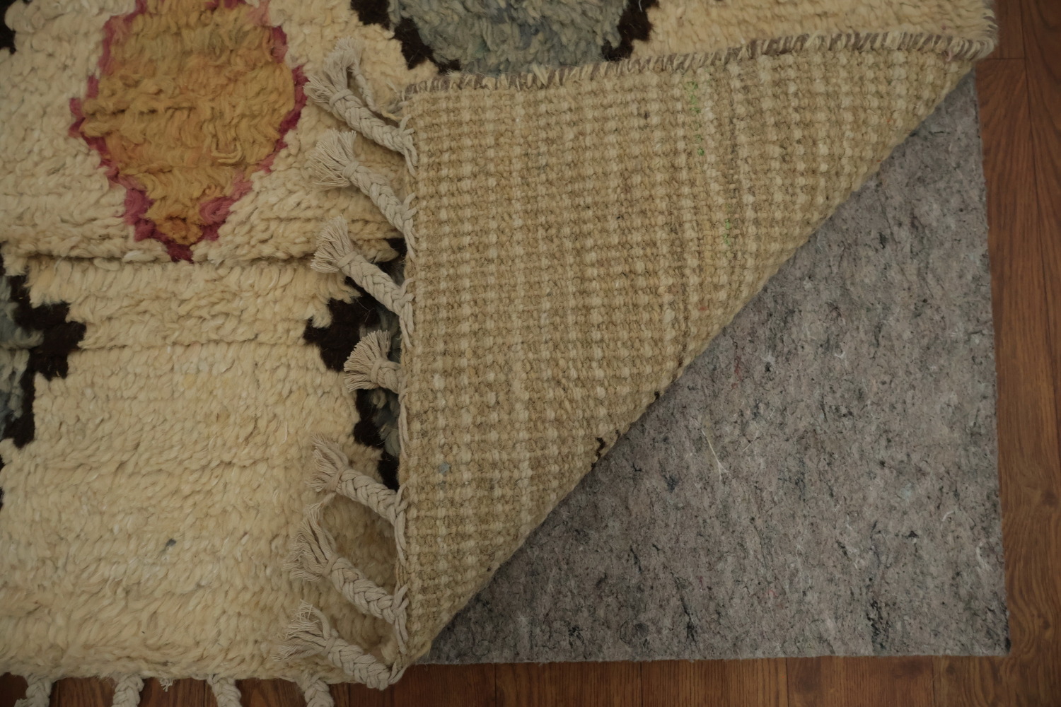 Handmade Wool Moroccan Oriental Area Rug 7x11
