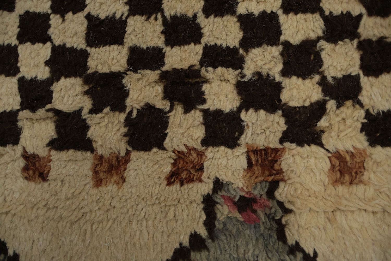 Handmade Wool Moroccan Oriental Area Rug 7x11