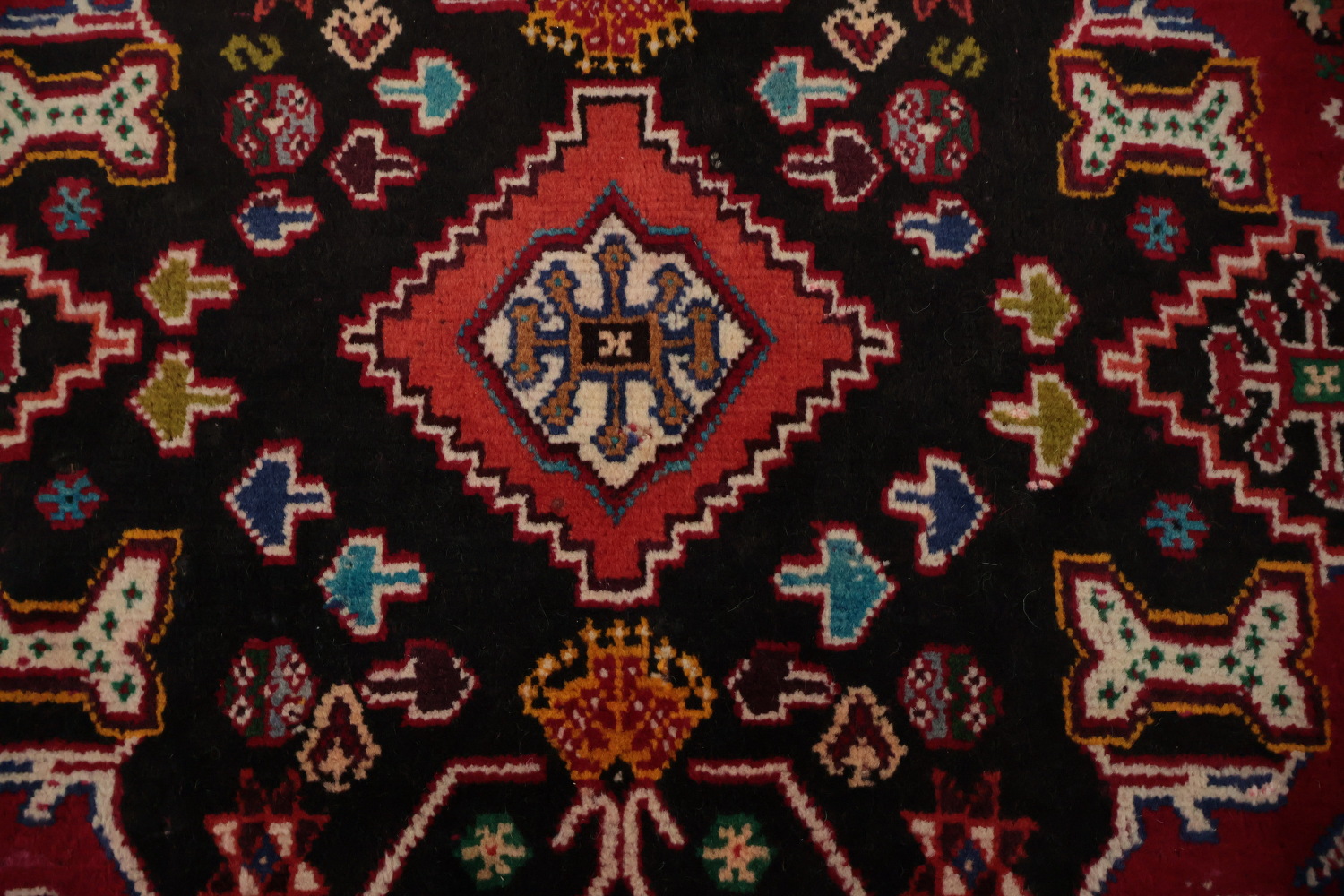 Rich Classic Shiraz Kashkoli Persian Area Rug 6x10