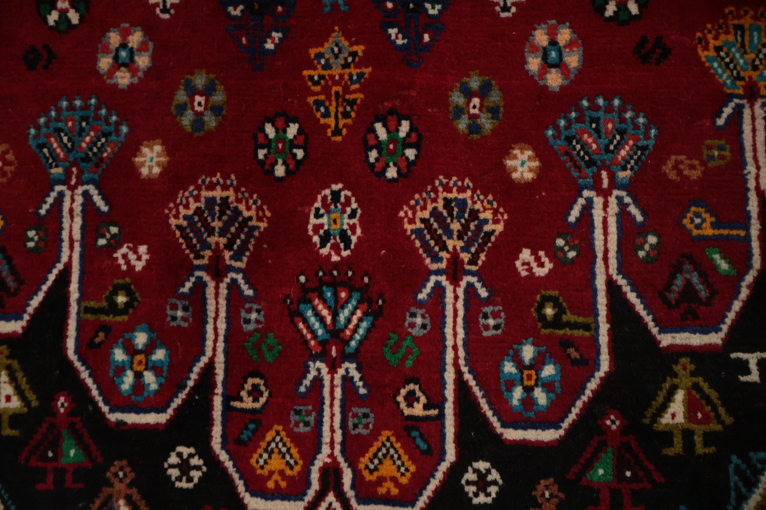 Rich Classic Shiraz Kashkoli Persian Area Rug 6x10
