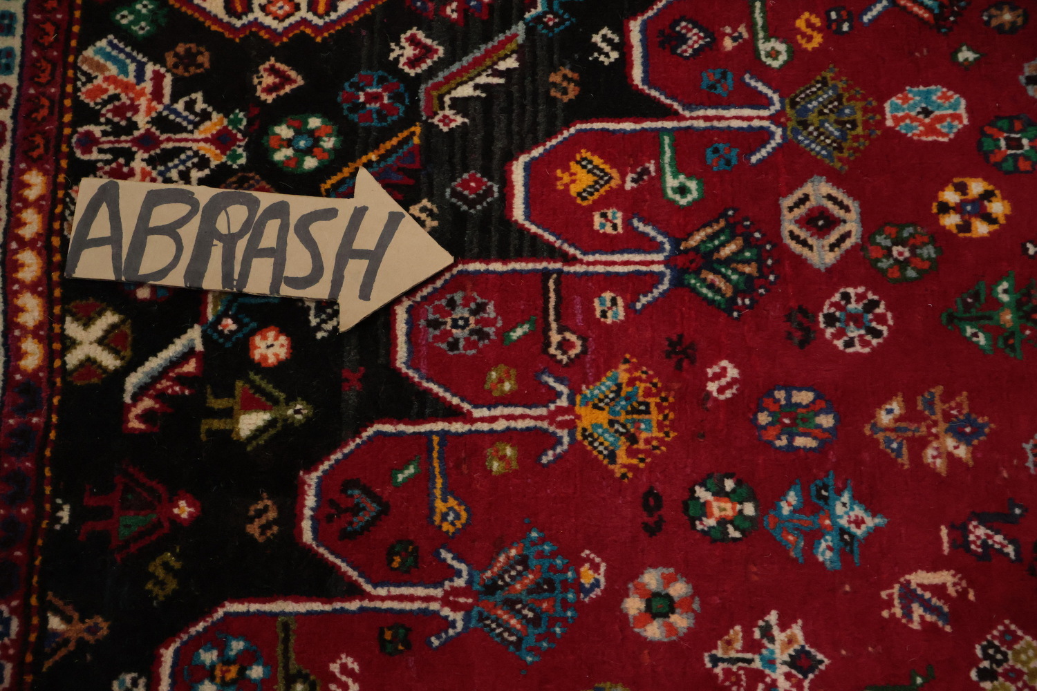 Rich Classic Shiraz Kashkoli Persian Area Rug 6x10
