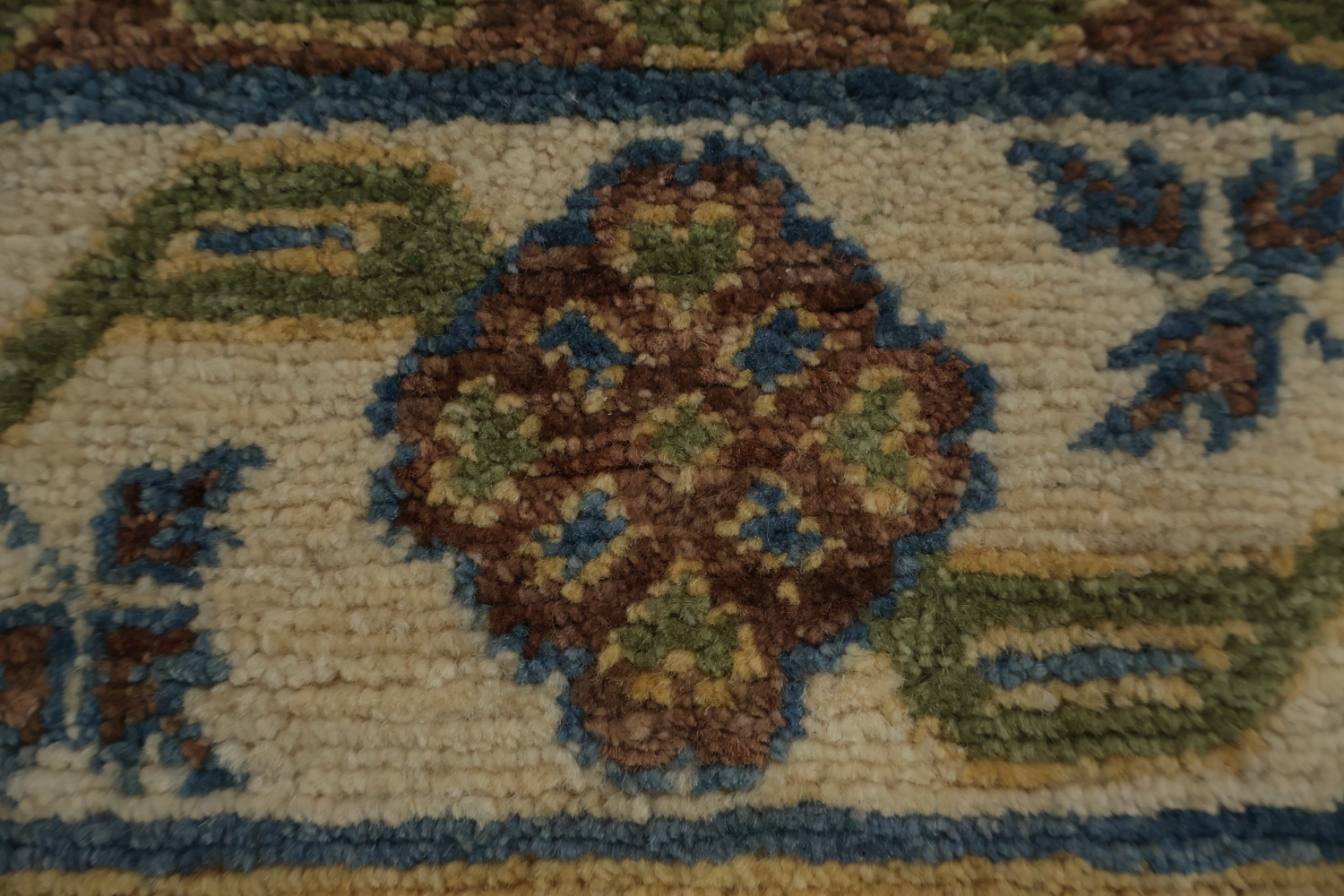 Handcrafted Khotan Wool Rug 7x10 Enriching Any Living Space Decor