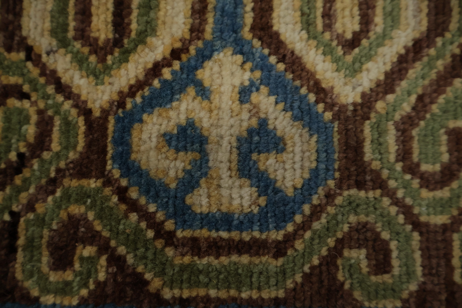 Handcrafted Khotan Wool Rug 7x10 Enriching Any Living Space Decor