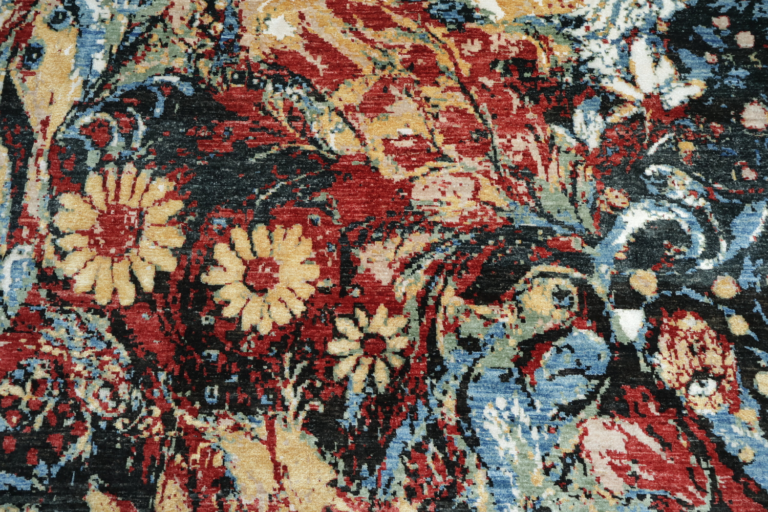 Rich Tones Meet Intricate Patterns in an Artistic Floral Design 7x10