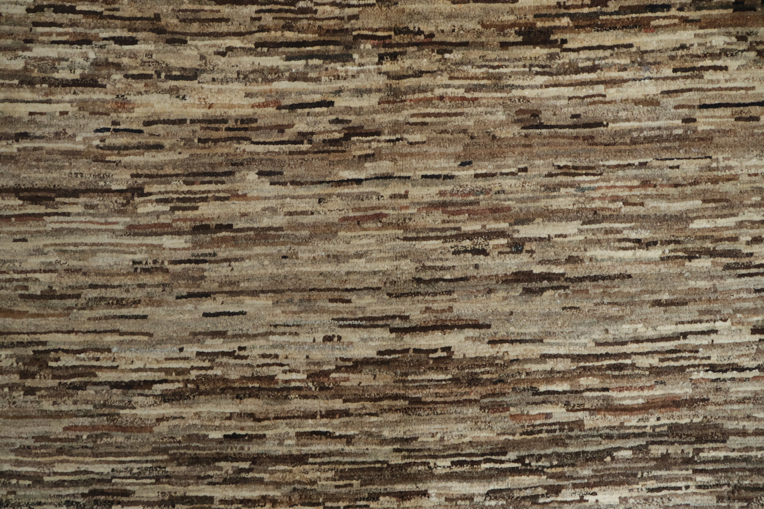 Brown Textured Striped Gabbeh Area Rug for Warm and Cozy Spaces 7x9