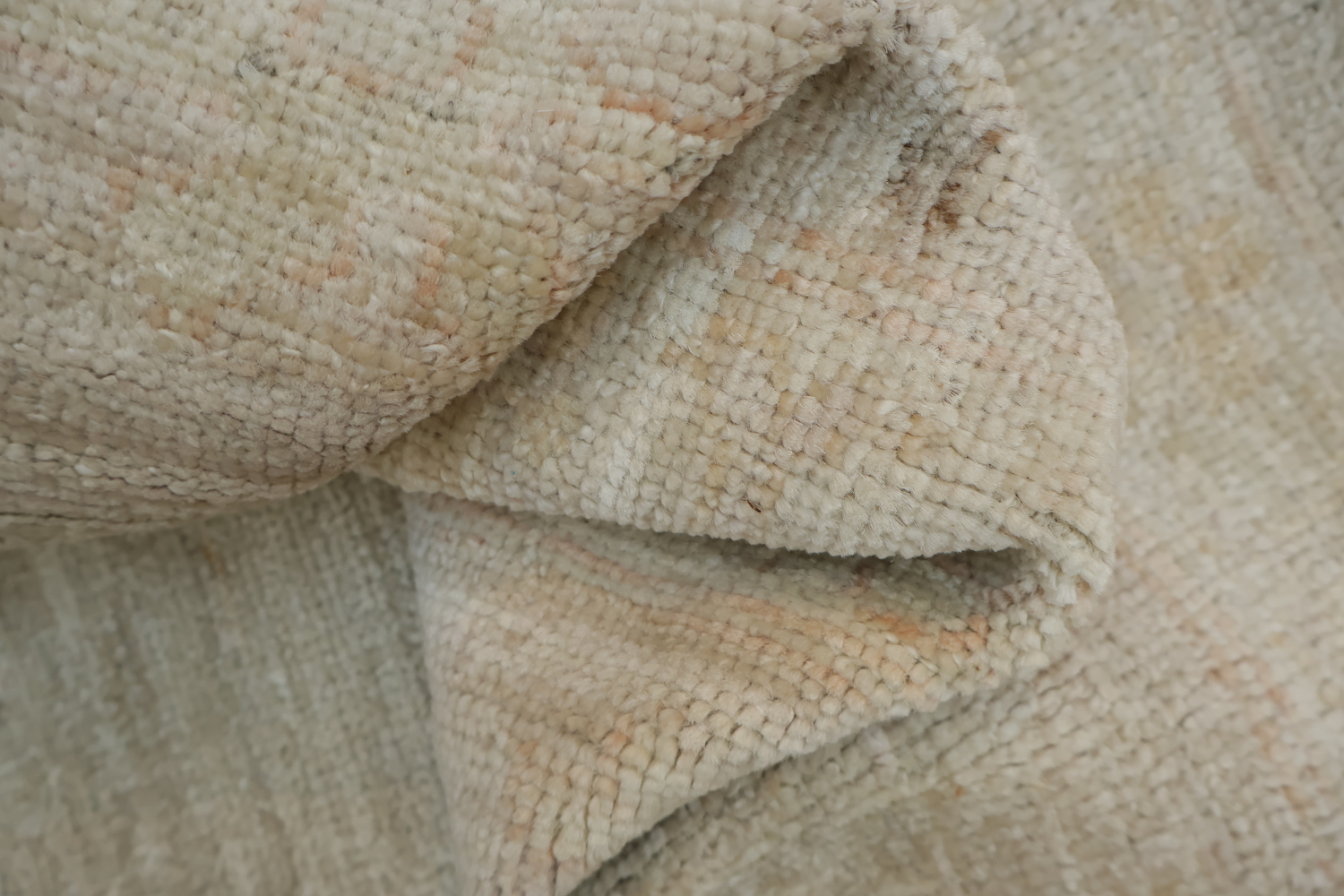Vegetable Dye Wool Oushak Turkish Rug 9x11