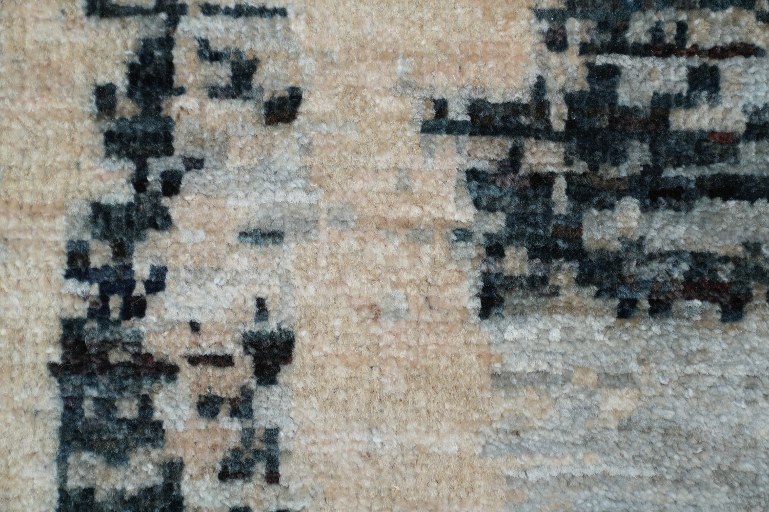 Vegetable Dye Wool Abstract Oriental Area Rug 6x8