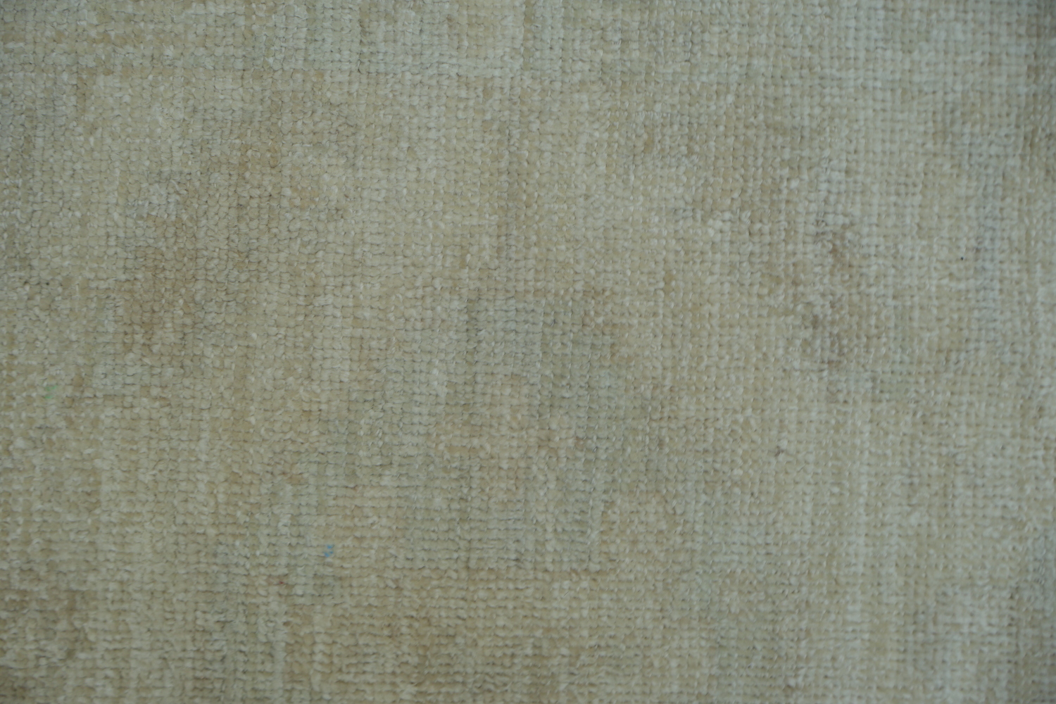 Soft Beige Minimal Pattern Oushak Turkish Area Rug 7x10