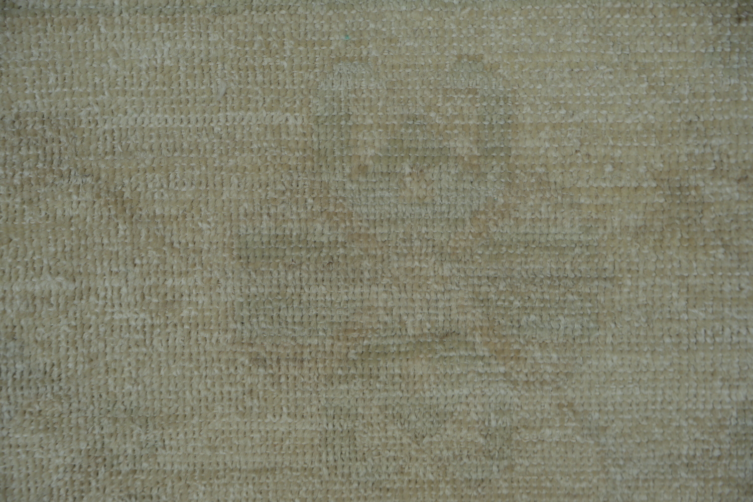 Soft Beige Minimal Pattern Oushak Turkish Area Rug 7x10