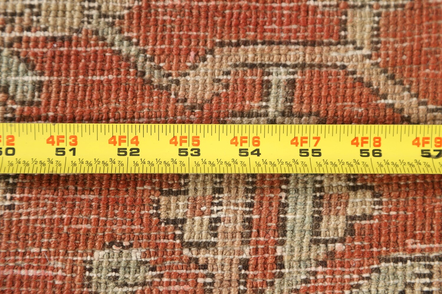 Pre-1900 Antique Vegetable Dye Heriz Serapi Persian Area Rug 9x12