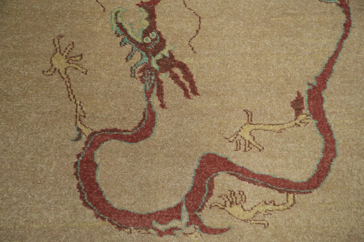 Animal Design Gabbeh Kashkoli Oriental Area Rug 5x8