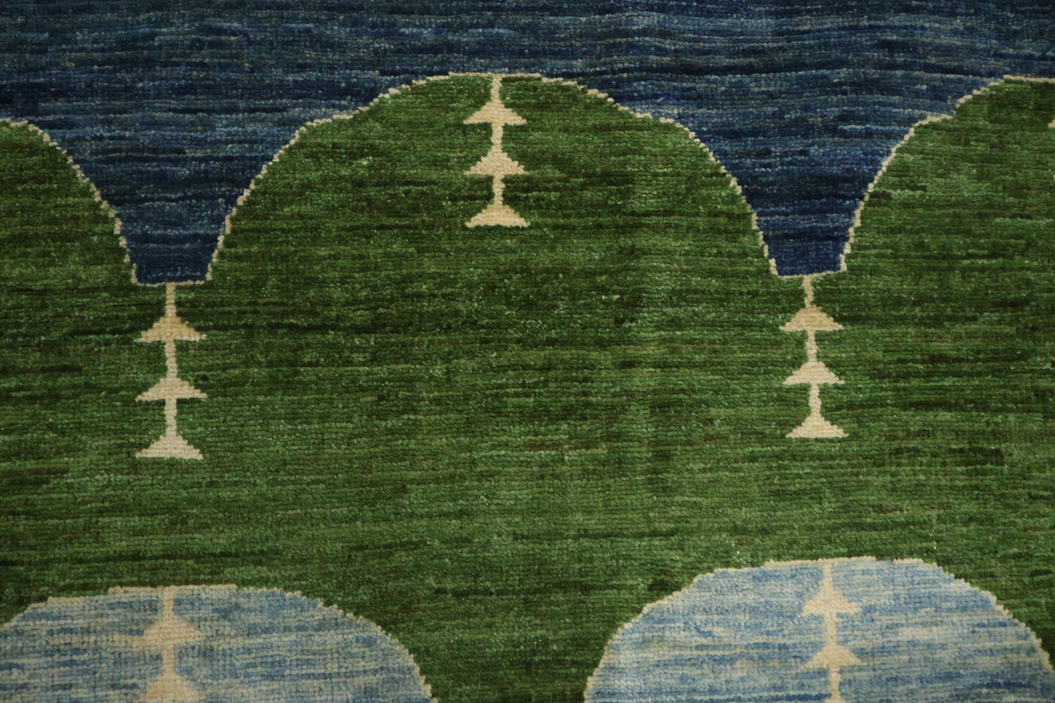 Geometric Wool Gabbeh Kashkoli Oriental Area Rug 6x9