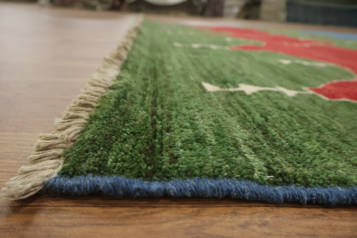 Vegetable Dye Gabbeh Kashkoli Oriental Wool Rug 6x9