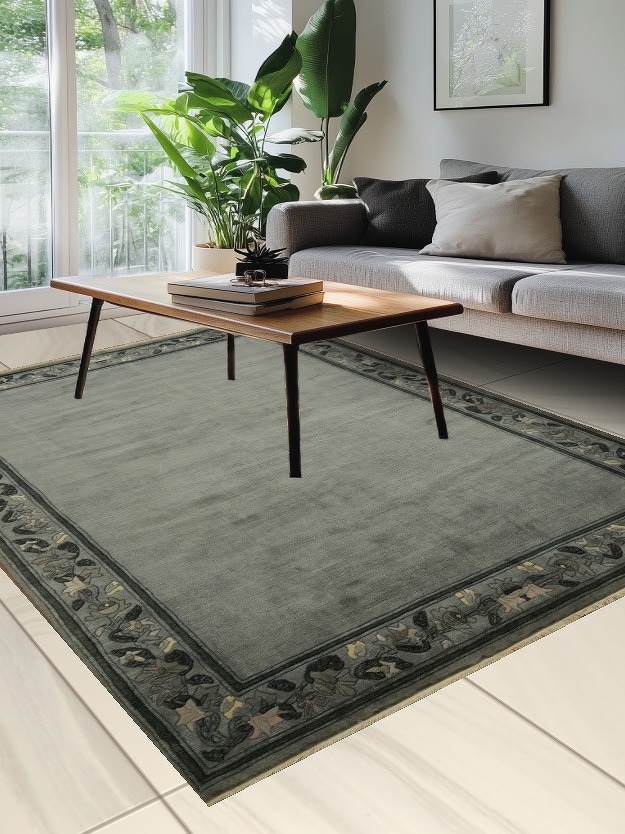Handmade Nepalese Oriental Wool Rug 6x9